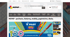 Desktop Screenshot of mepap.cz